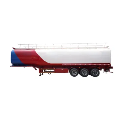 Aluminum alloy 3 axles 12 tires tanker