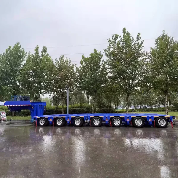High quality multi-axle 150t self-propelled modular transport trailer