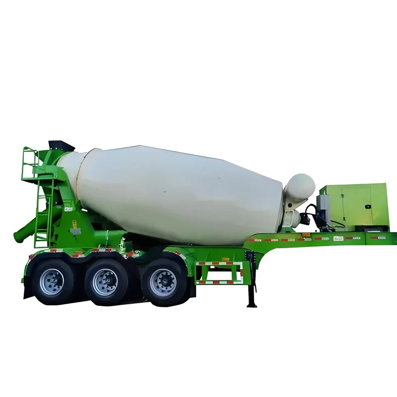 Trailer concrete mixer
