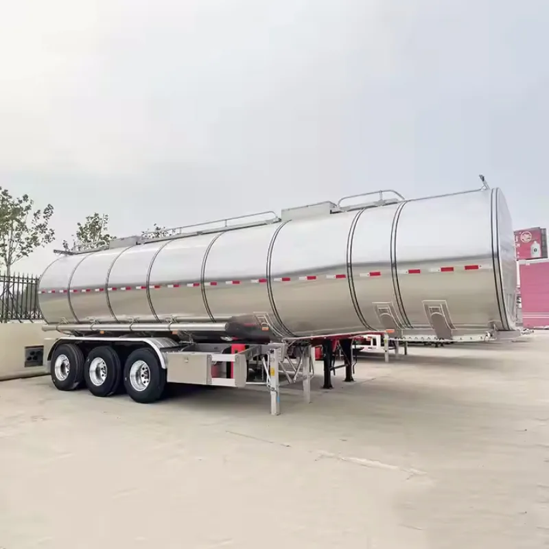 50m³ aluminum alloy tank transport semi-trailer