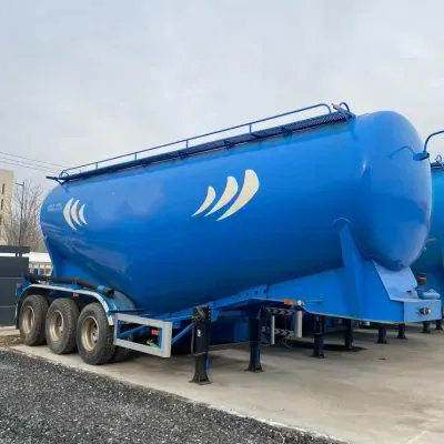 3-axle dry bulk cement tank trailer