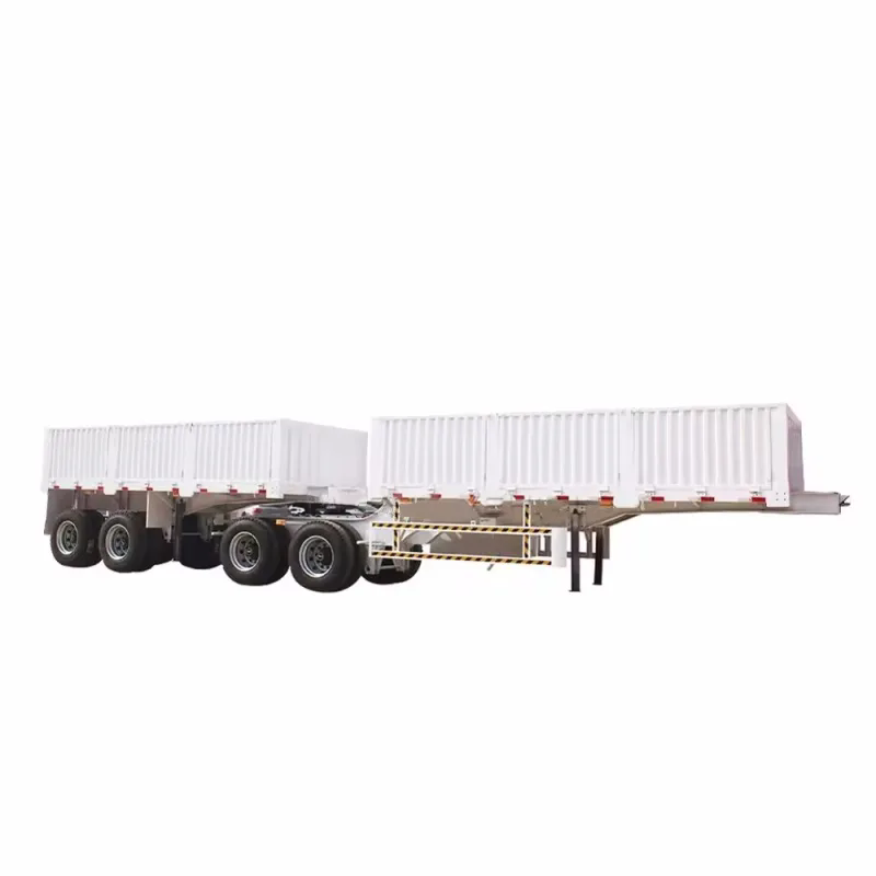 70t 20ft 40ft trolley container combined super link semi trailer