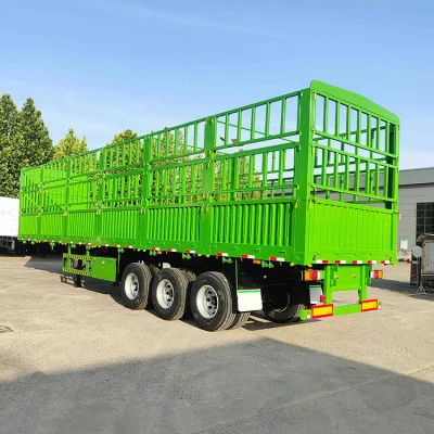 3-axle 60-ton 80-ton fence semi-trailer