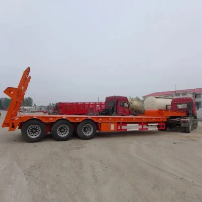 80t detachable gooseneck trailer