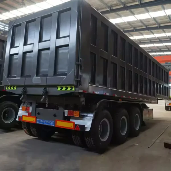 80 tons dump trailer dump trailer rear dump truck semi trailer for sale