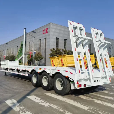 3-axle 100t low-bed semi-trailer
