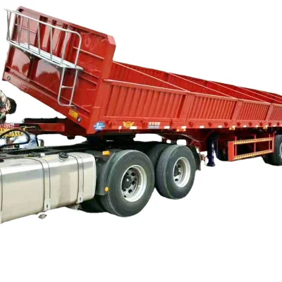 3/4 axle sidewall corral transporter fence semi-trailer